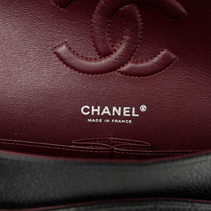Chanel Caviar Quilted Medium Double Flap Black 6 of 10