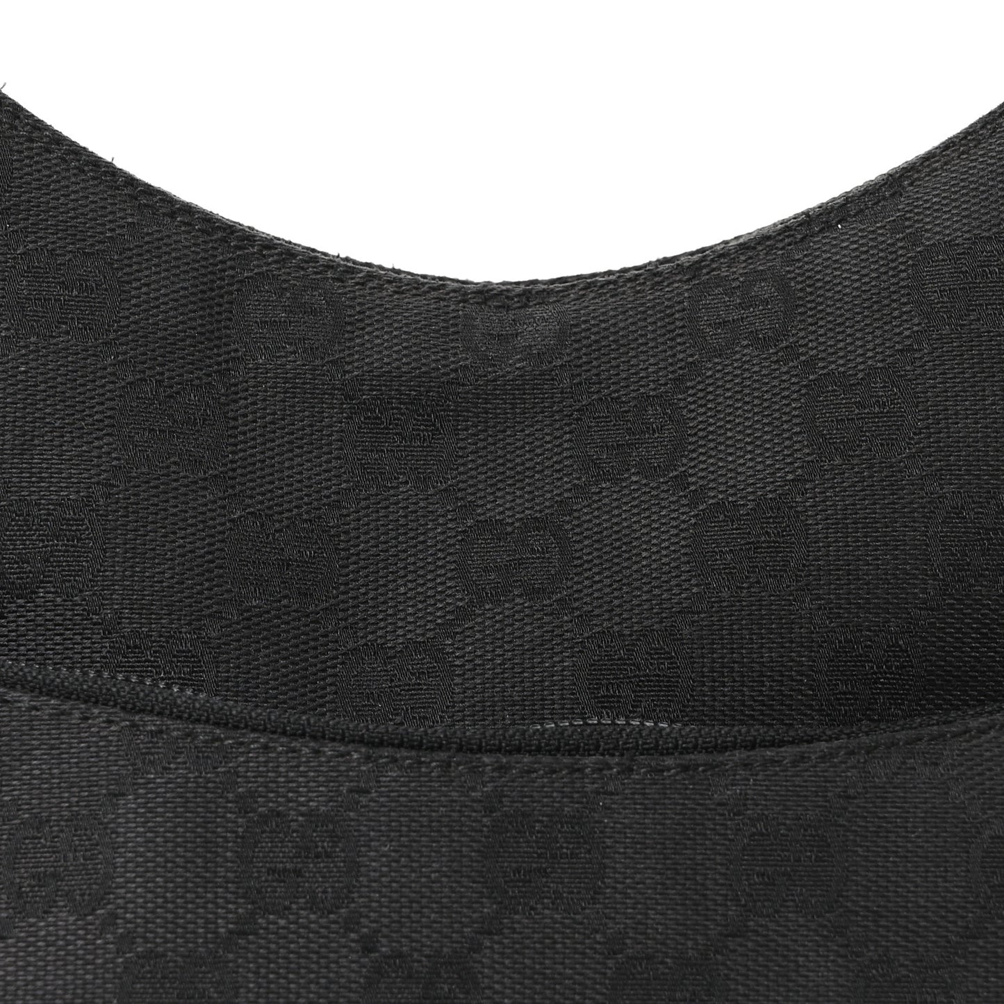 Nylon Monogram Small Hobo Black