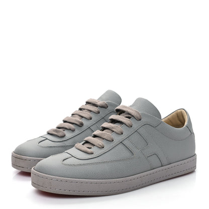 Hermes Epsom Mens Boomerang Sneakers 42 Gris Mouette 3 of 7