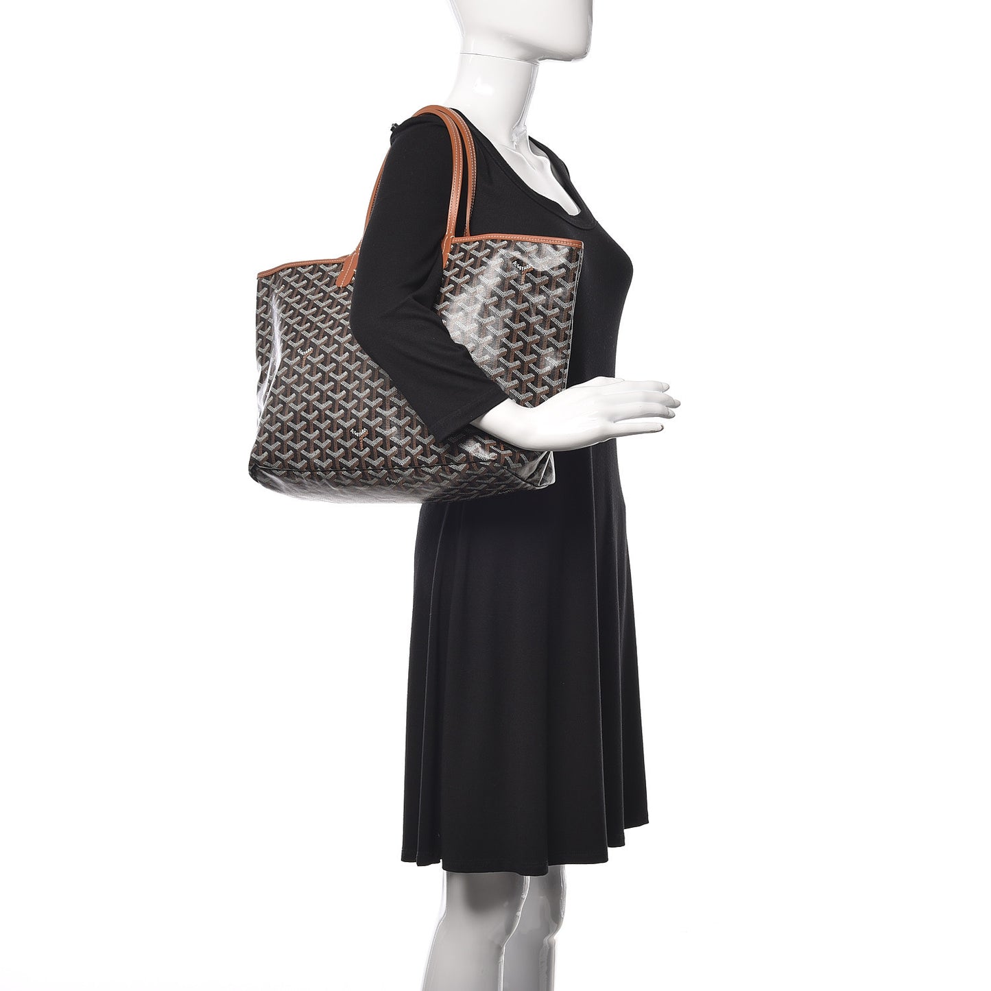 Goyardine Saint Louis PM Black Gold