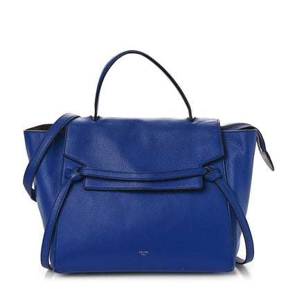 Celine Grained Calfskin Small Belt Bag Indigo 1 of 11