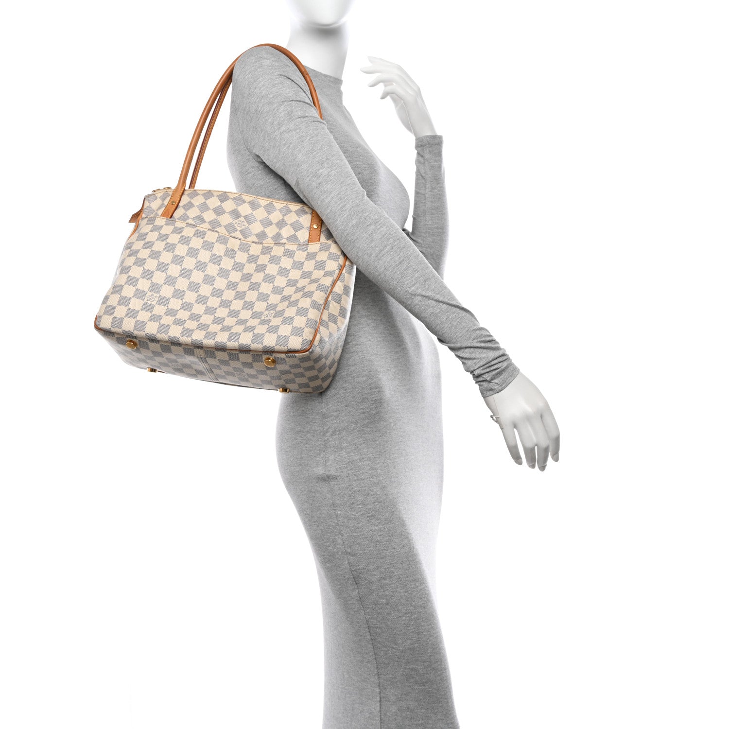 Louis Vuitton Damier Azur Figheri PM 2 of 17