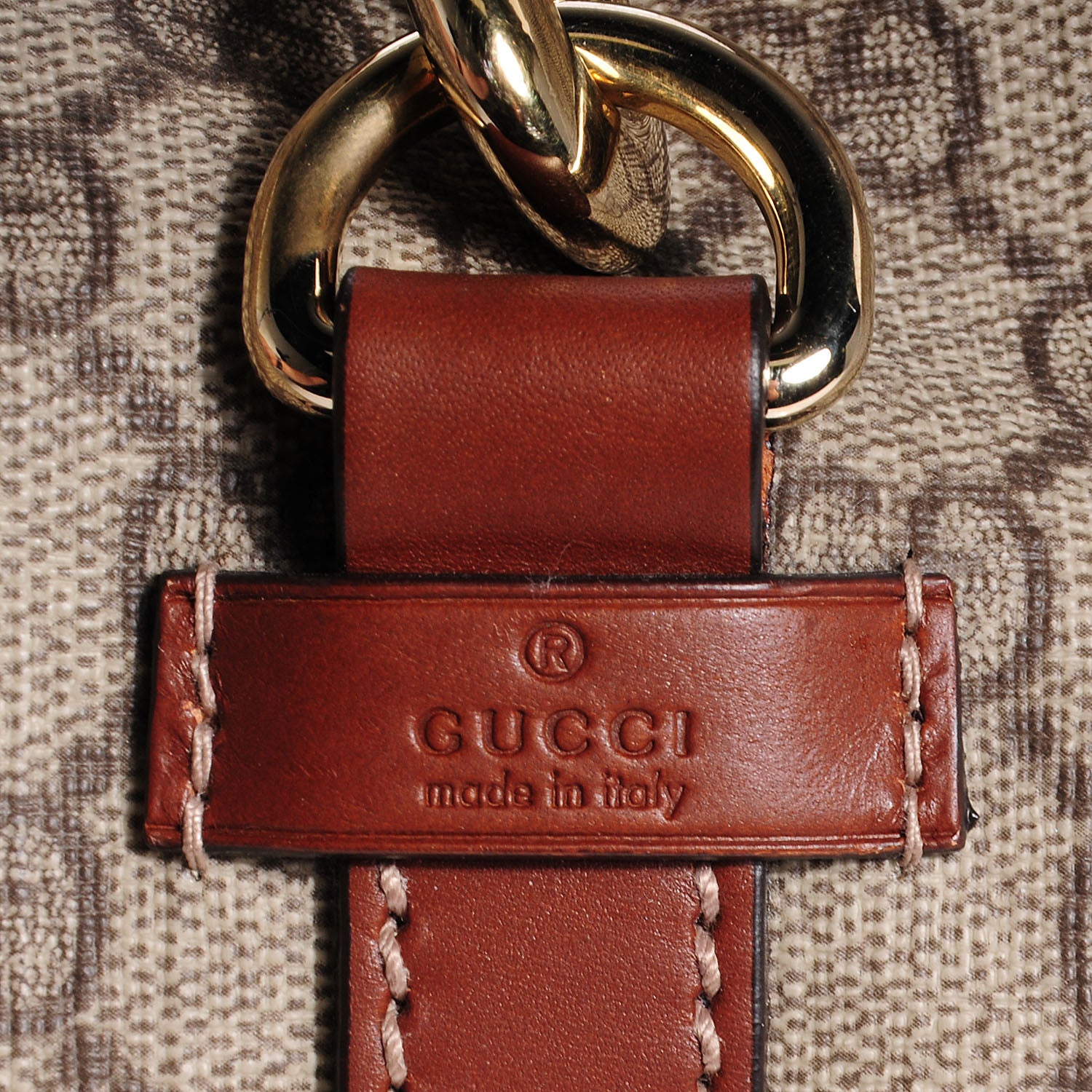 Gucci GG Plus Monogram Medium Joy Shoulder Bag Brown 7 of 9