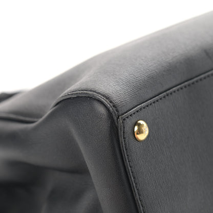 Fendi Vitello Elite Regular 2Jours Tote Black 8 of 18