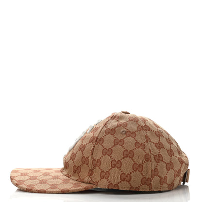 Gucci X MLB Monogram SF Giants Baseball Hat Beige Ruggine 3 of 4