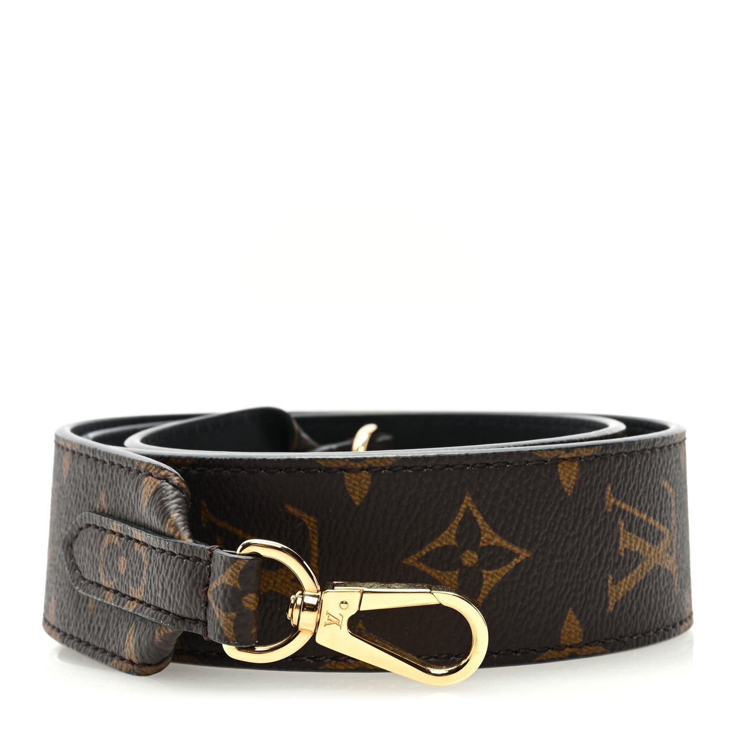 Louis Vuitton Monogram Bandouliere Shoulder Strap Black 1 of 3