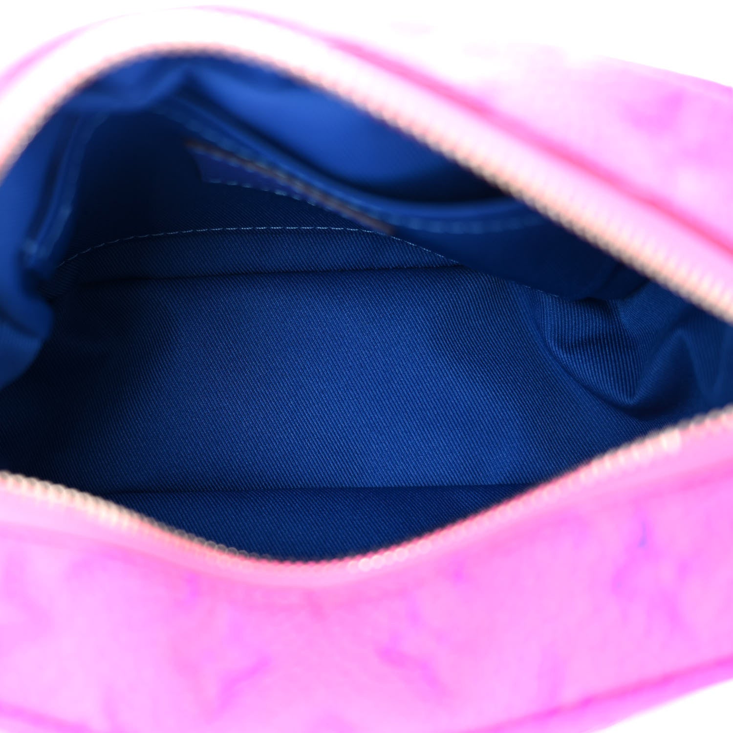 Louis Vuitton Taurillon Illusion Mini Soft Trunk Bleu Rose 5 of 9