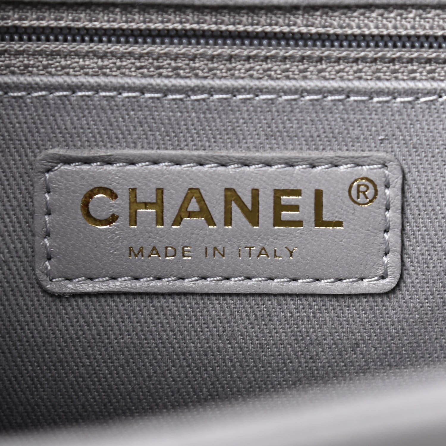 Chanel Caviar Quilted Medium Business Affinity Flap Grey 8 of 9