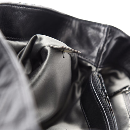 Chanel Lambskin Quilted Sharpei Flap Black 8 of 11