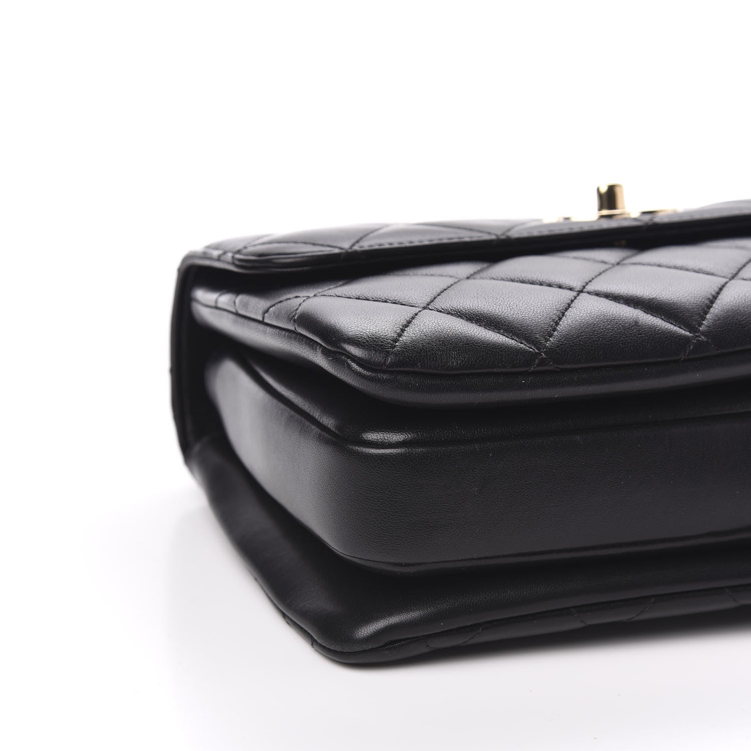 Chanel Lambskin Quilted Small Trendy CC Dual Handle Flap Bag Black 8 of 10