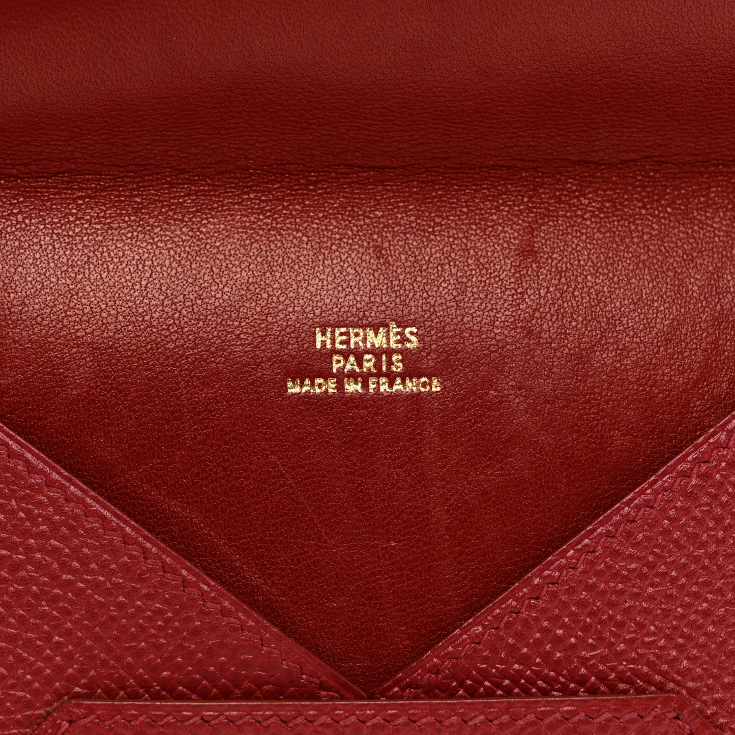 Epsom Large Envelope Clutch Rouge Garance