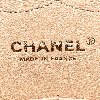 Chanel Caviar Quilted Jumbo Double Flap Beige 6 of 11