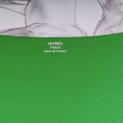 Hermes Epsom Globe Trotter Agenda Cover with Refill Bambou 6 of 7