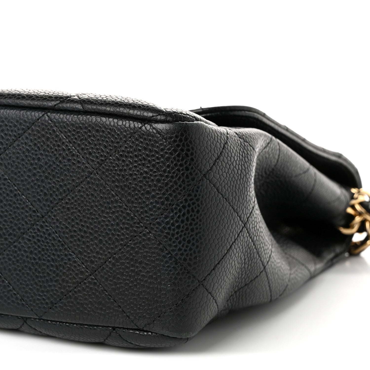 Chanel Caviar Quilted Jumbo Single Flap Black 10 of 10