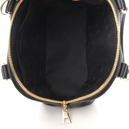 Louis Vuitton Calfskin Bubblegram Alma BB Black 5 of 10