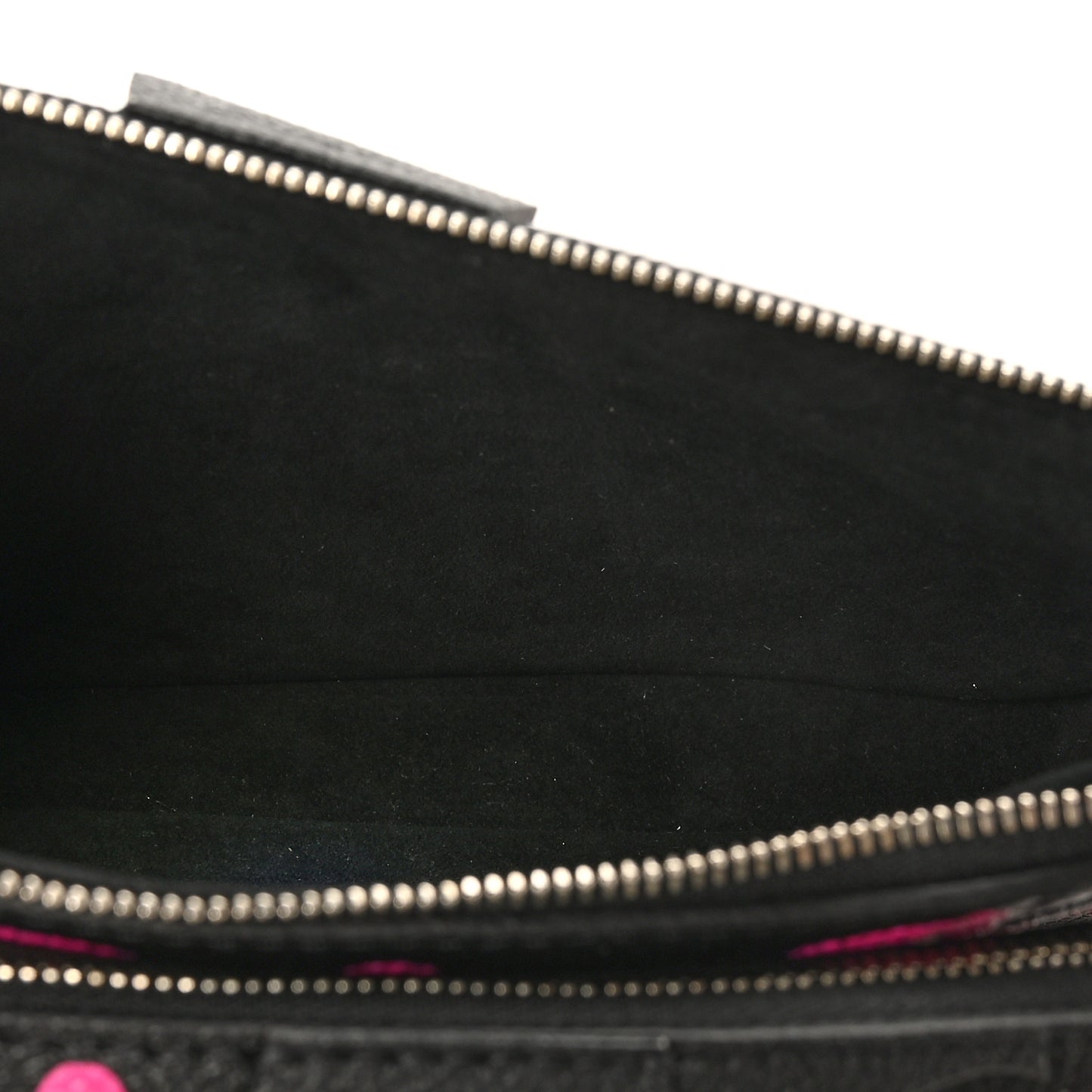 LV X YK Empreinte Multi Pochette Accessories Black Fuchsia