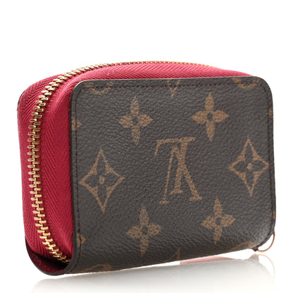 Louis Vuitton Monogram Zippy Multicartes Fuchsia 3 of 8
