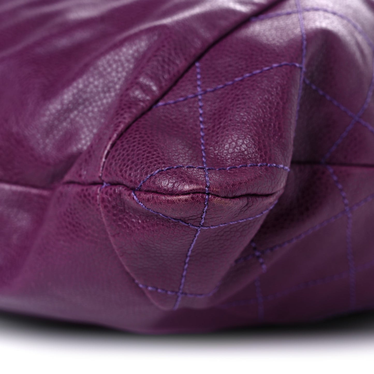 Caviar 31 Drawstring Tote Purple