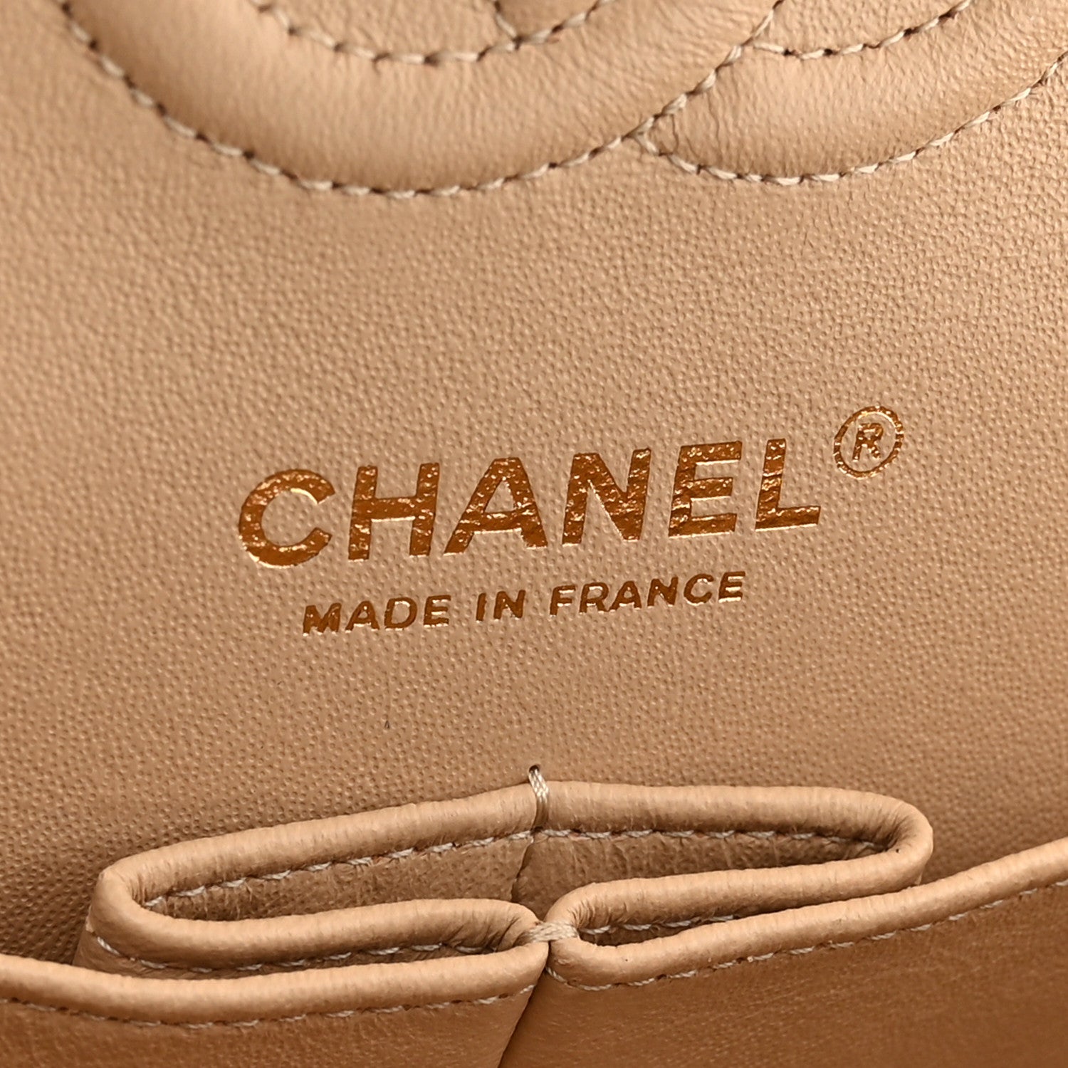 Chanel Caviar Quilted Small Double Flap Beige 6 of 11