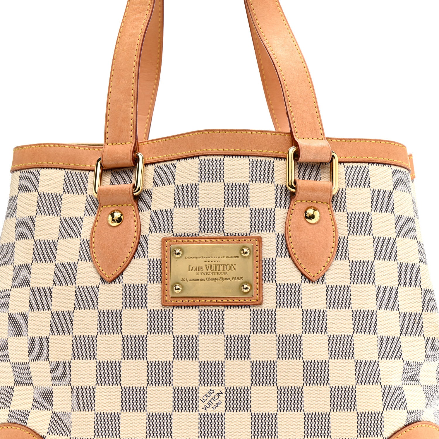 Louis Vuitton Damier Azur Hampstead PM 8 of 10