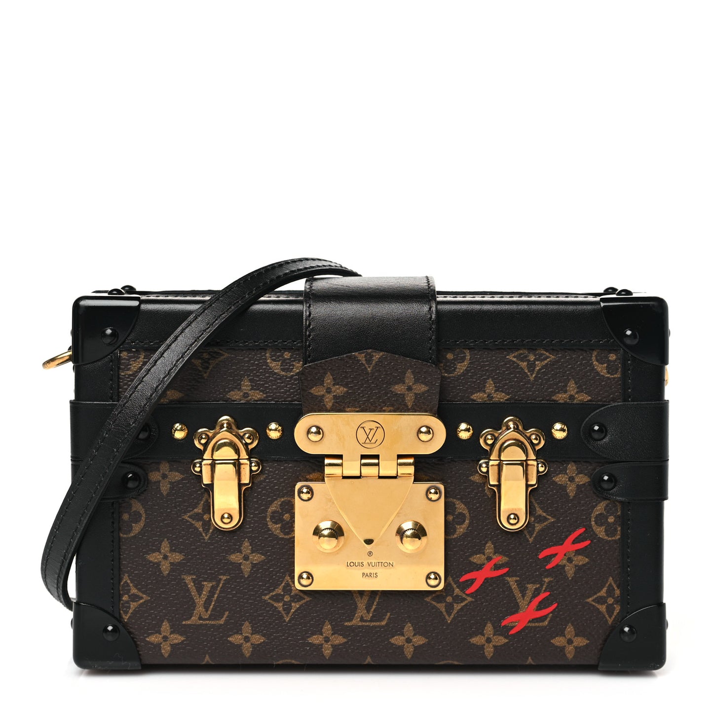 Monogram Petite Malle Black