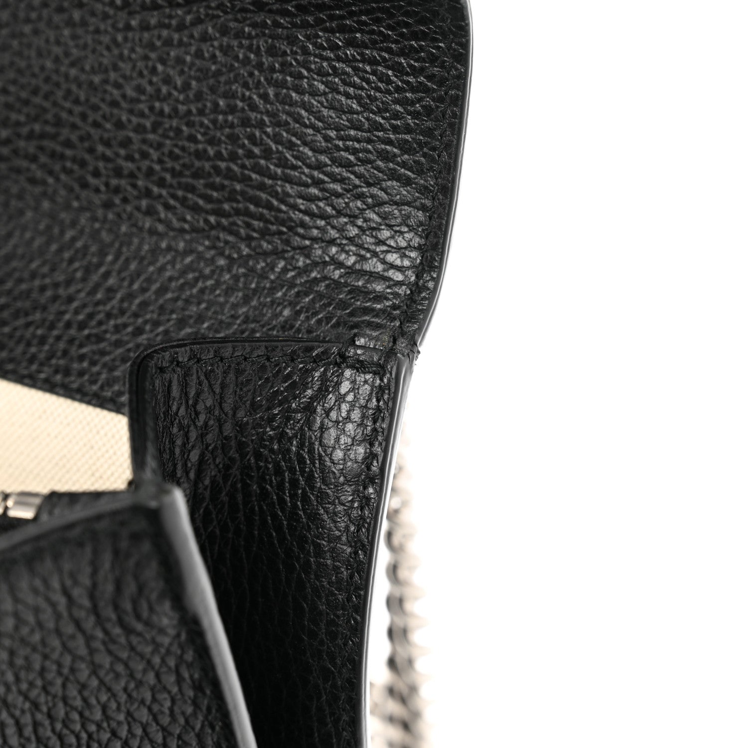 Gucci Pebbled Calfskin Small Dionysus Shoulder Bag Black 13 of 13
