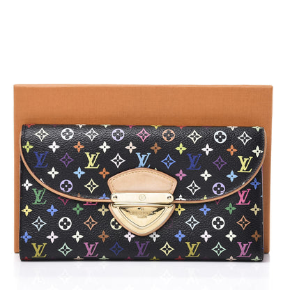 Louis Vuitton Monogram Multicolor Eugenie Wallet Black Grenade 11 of 11