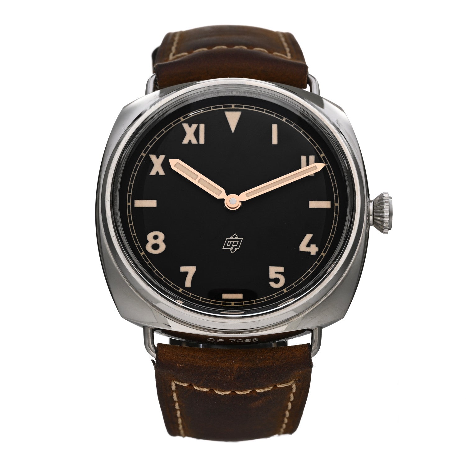 Panerai Stainless Steel Calfskin 47mm Radiomir 3 Days Manual Winding Watch Black PAM00424 1 of 4