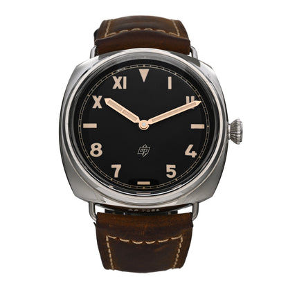 Panerai Stainless Steel Calfskin 47mm Radiomir 3 Days Manual Winding Watch Black PAM00424 1 of 4
