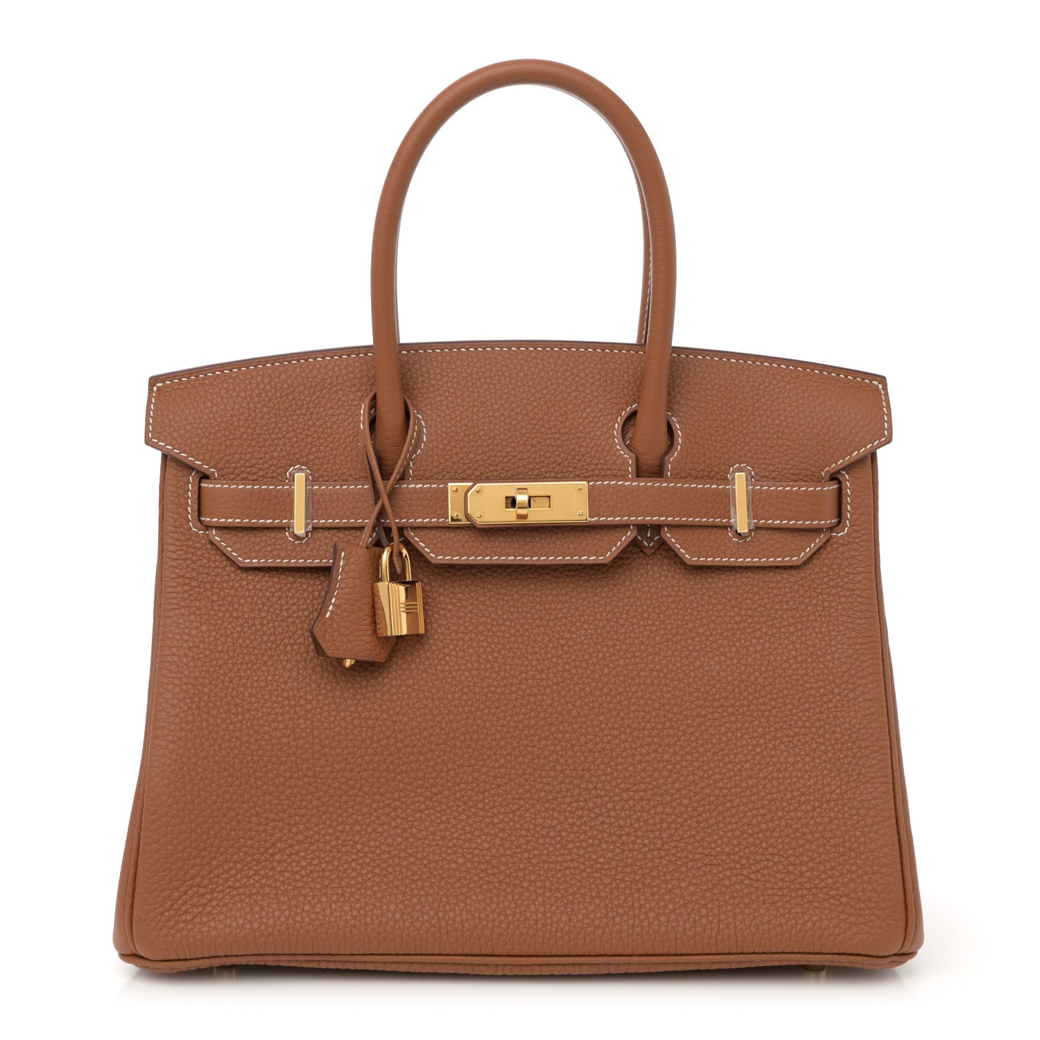 Hermes Togo Birkin 30 Gold 1 of 12