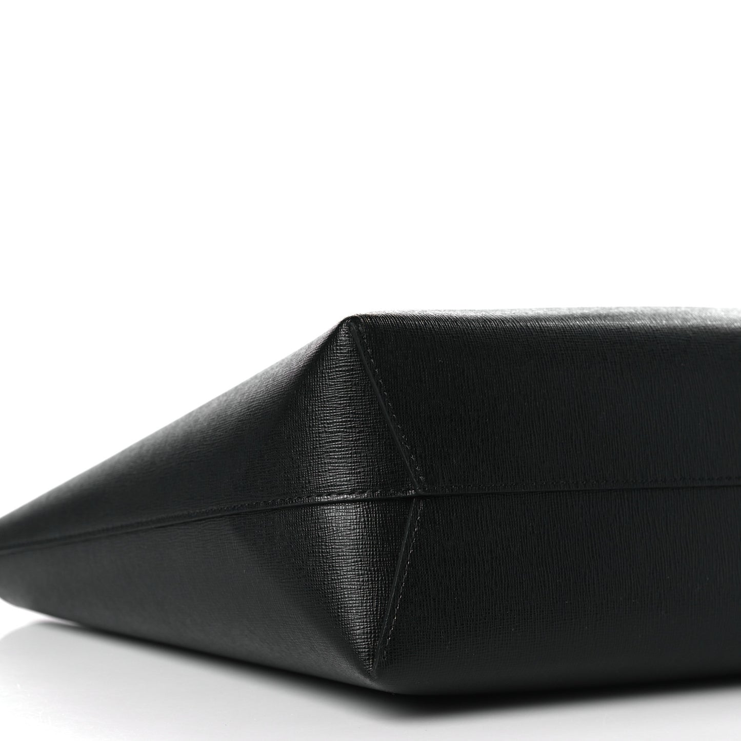Saffiano Large Shopping Tote Black Flamma