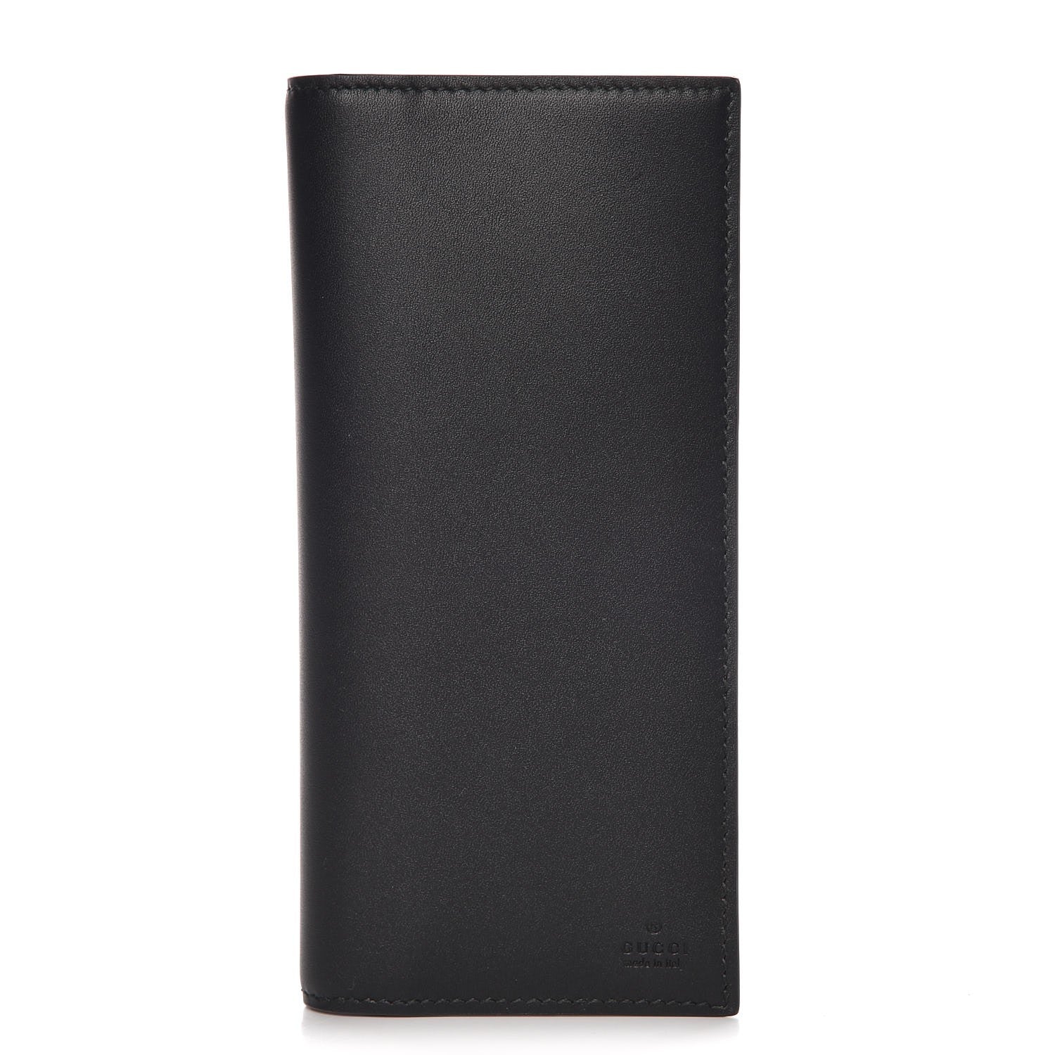 Gucci Calfskin Blooms Long Wallet Black 1 of 8