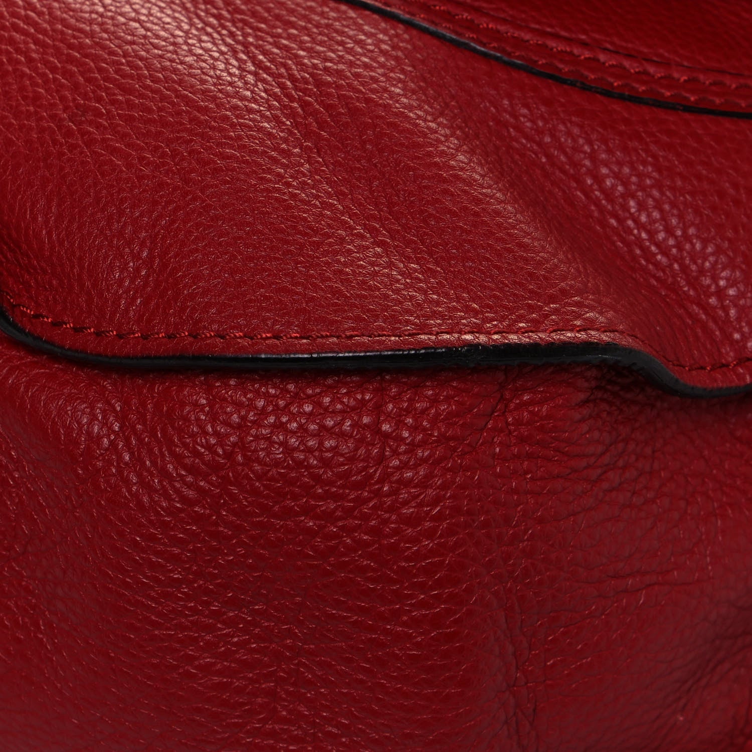 Chloe Calfskin Large Marcie Hobo Garnet 10 of 13