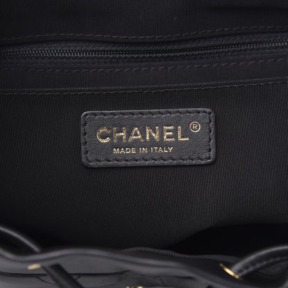 Chanel Calfskin Quilted Large Urban Spirit Backpack Black 5 of 9