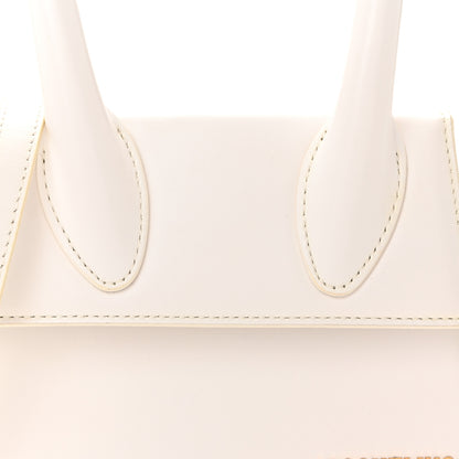 Jacquemus Smooth Calfskin Le Chiquito Moyen White 7 of 9