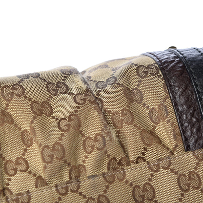 Gucci Monogram Medium Interlocking Icon Tote Dark Brown 20 of 21