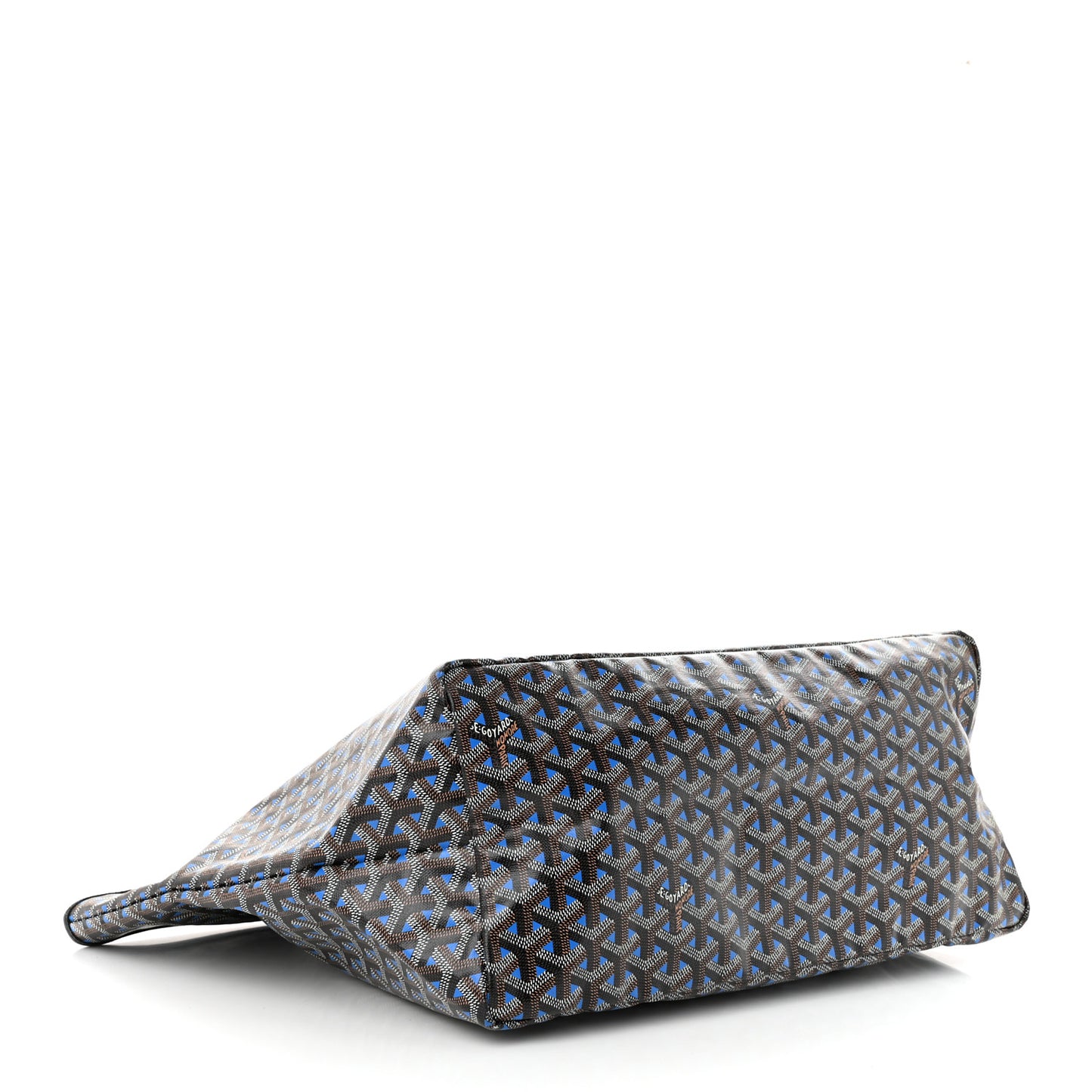 Goyardine Saint Louis Claire Voie GM Black Sky Blue