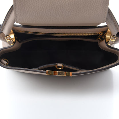 Louis Vuitton Taurillon Capucines PM Galet 5 of 10