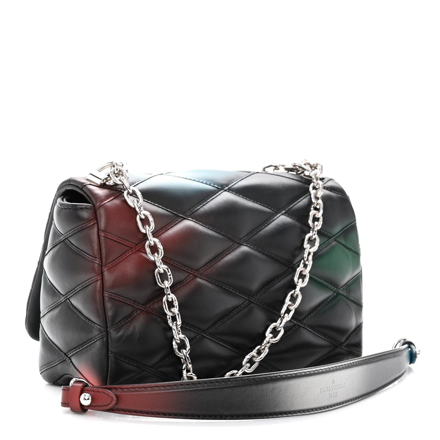 Louis Vuitton Lambskin Malletage GO-14 PM Hologram 4 of 10