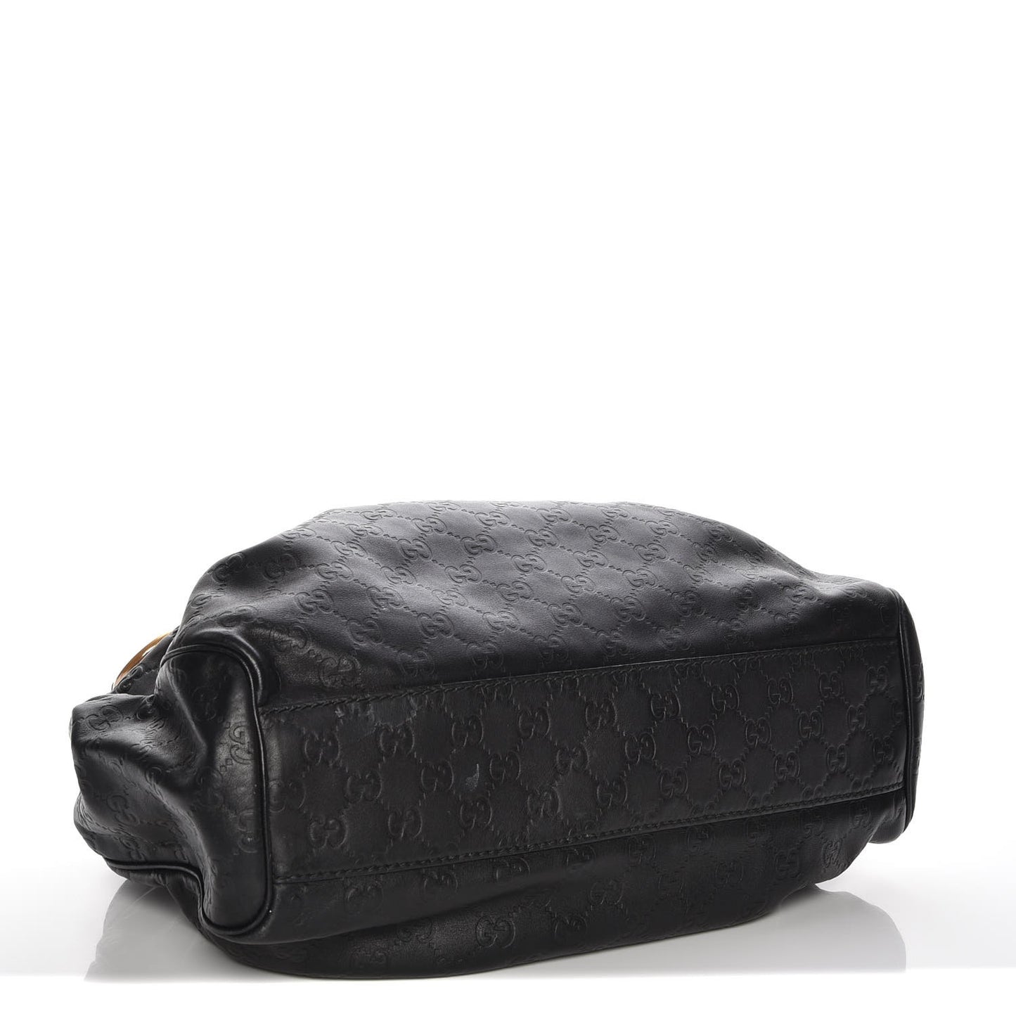 Guccissima Medium Sukey Tote Black