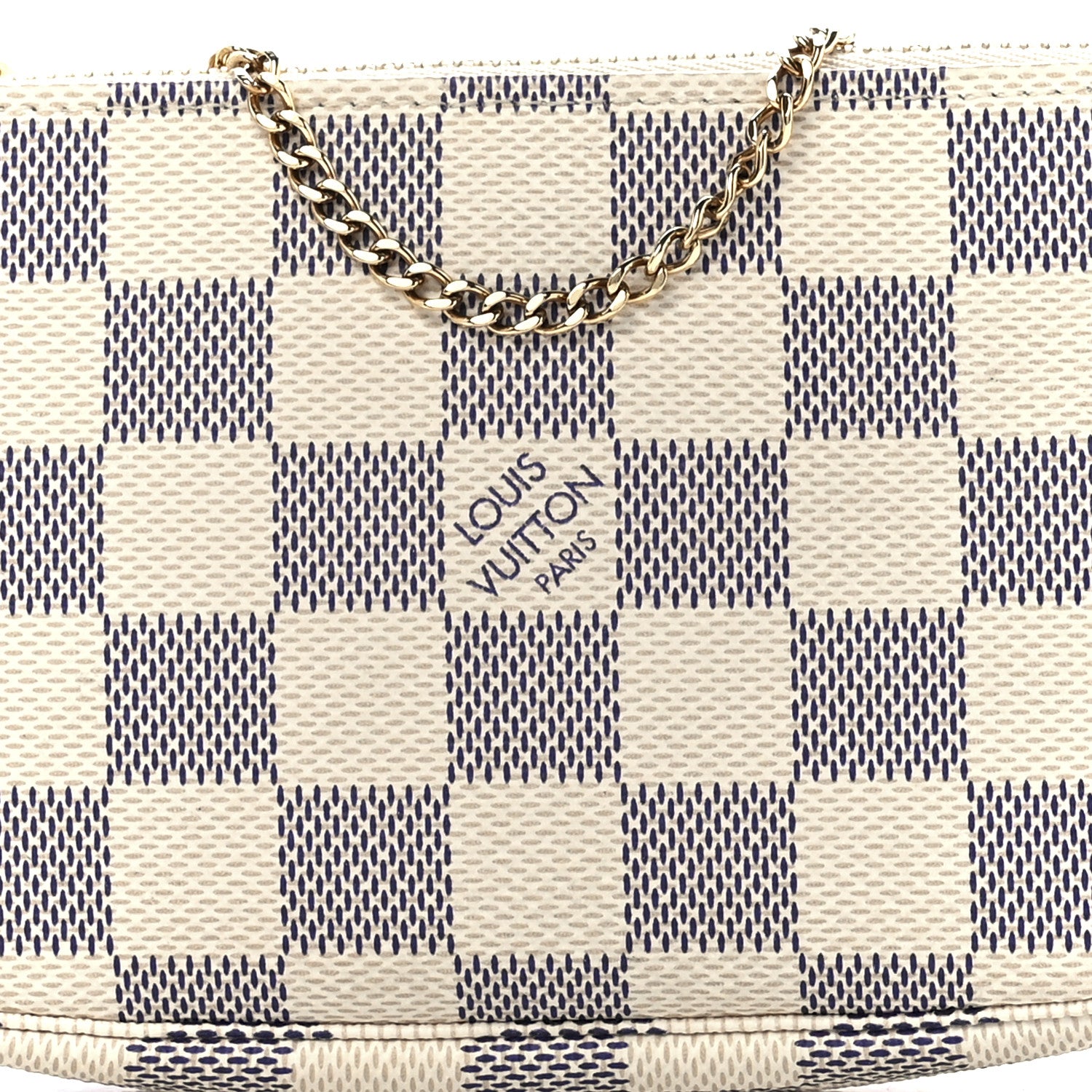 Louis Vuitton Damier Azur Mini Pochette Accessories 8 of 12