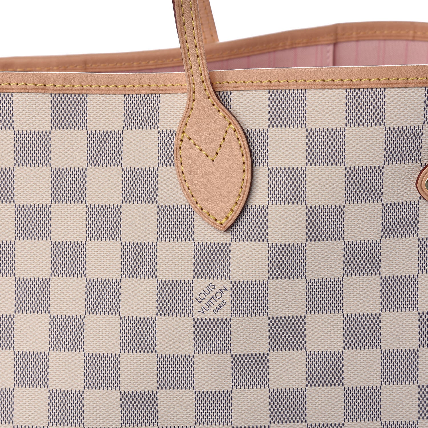 Louis Vuitton Damier Azur Neo Neverfull GM Rose Ballerine 11 of 11