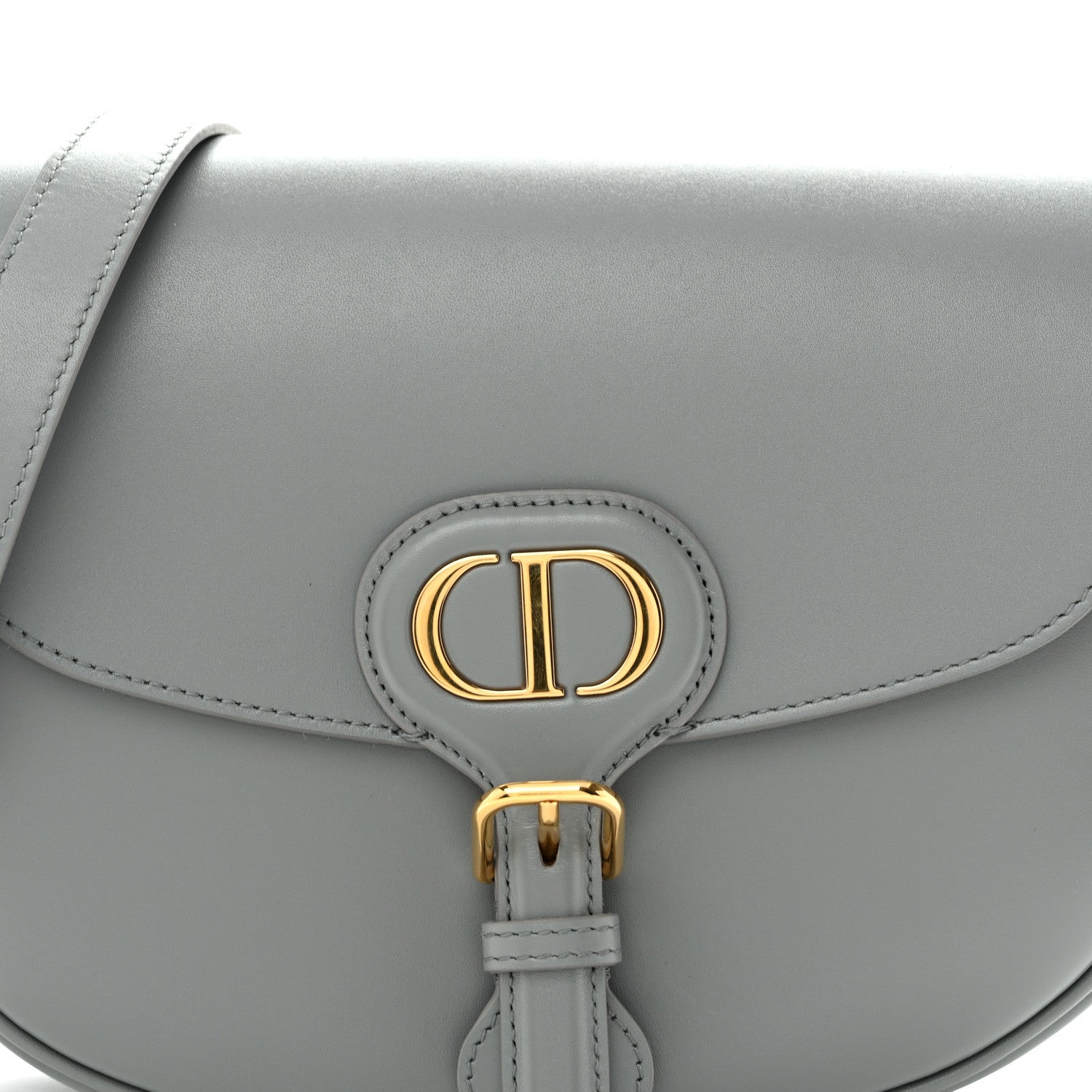 Christian Dior Box Calfskin Medium Bobby Flap Gray 7 of 12