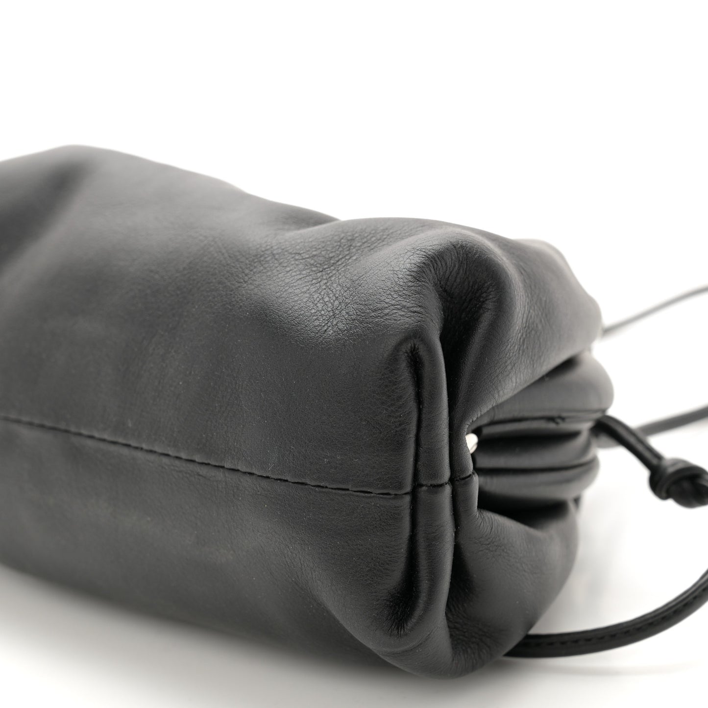 Butter Calfskin The Mini Pouch Black