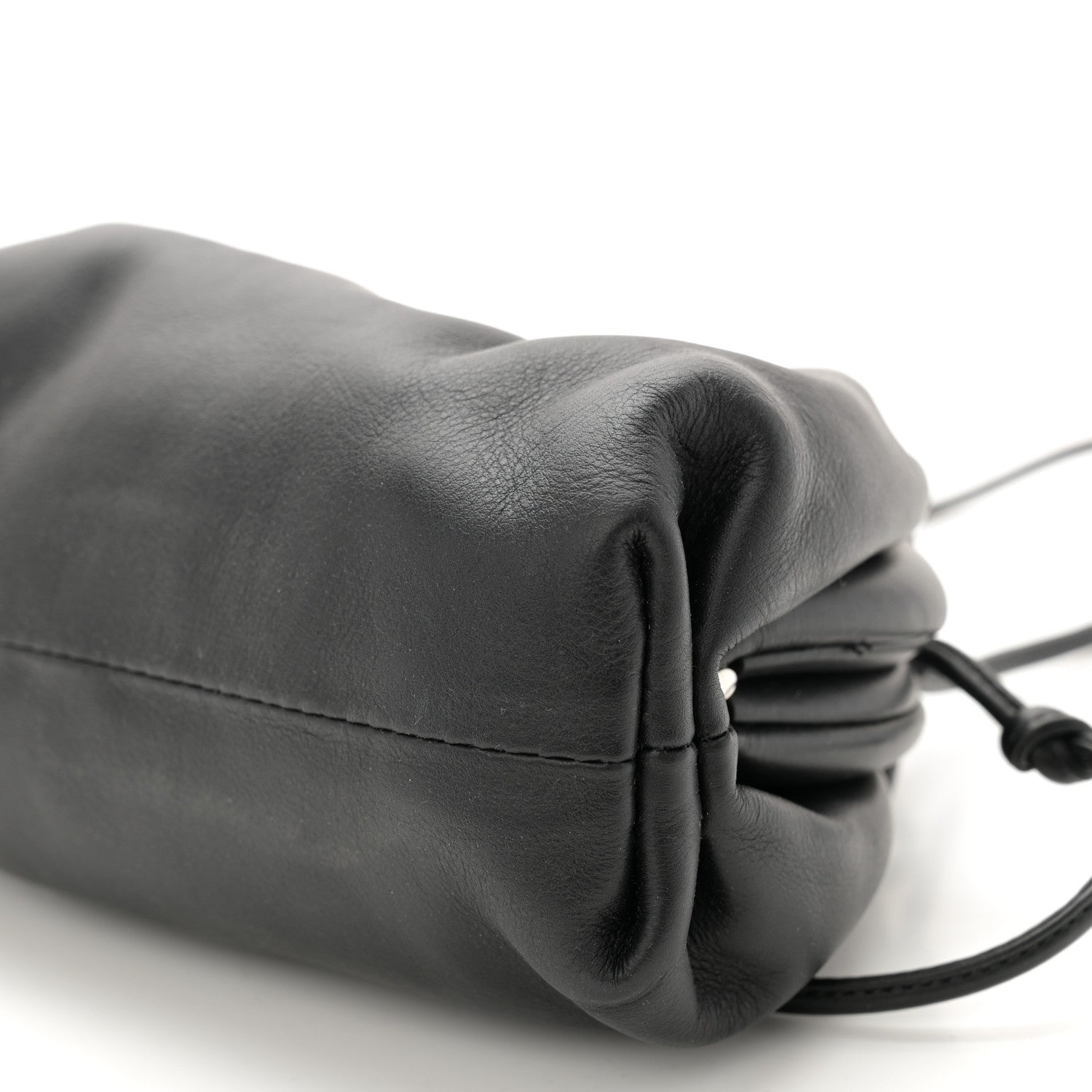 Bottega Veneta Butter Calfskin The Mini Pouch Black 10 of 11