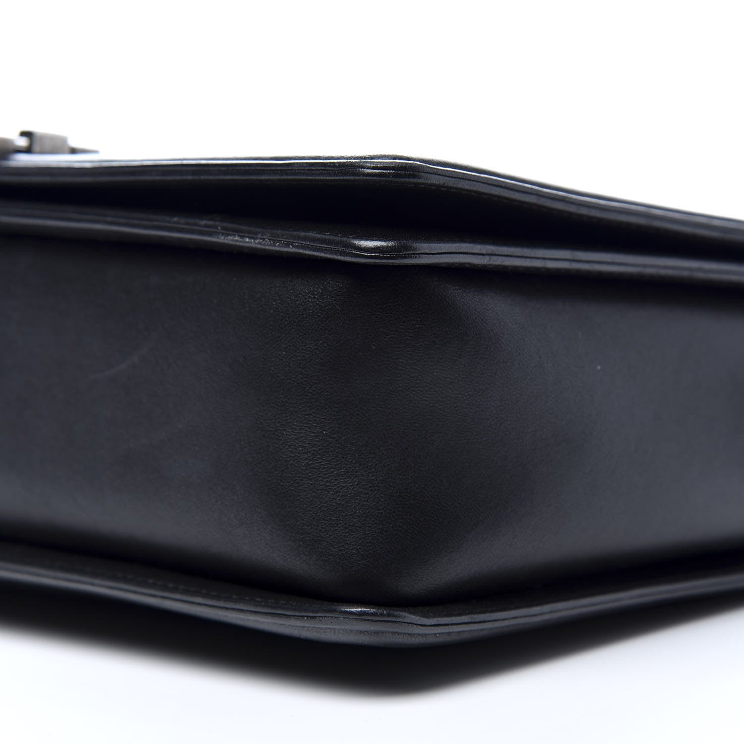 Chanel Lambskin Quilted Large Boy Flap Black 8 of 9