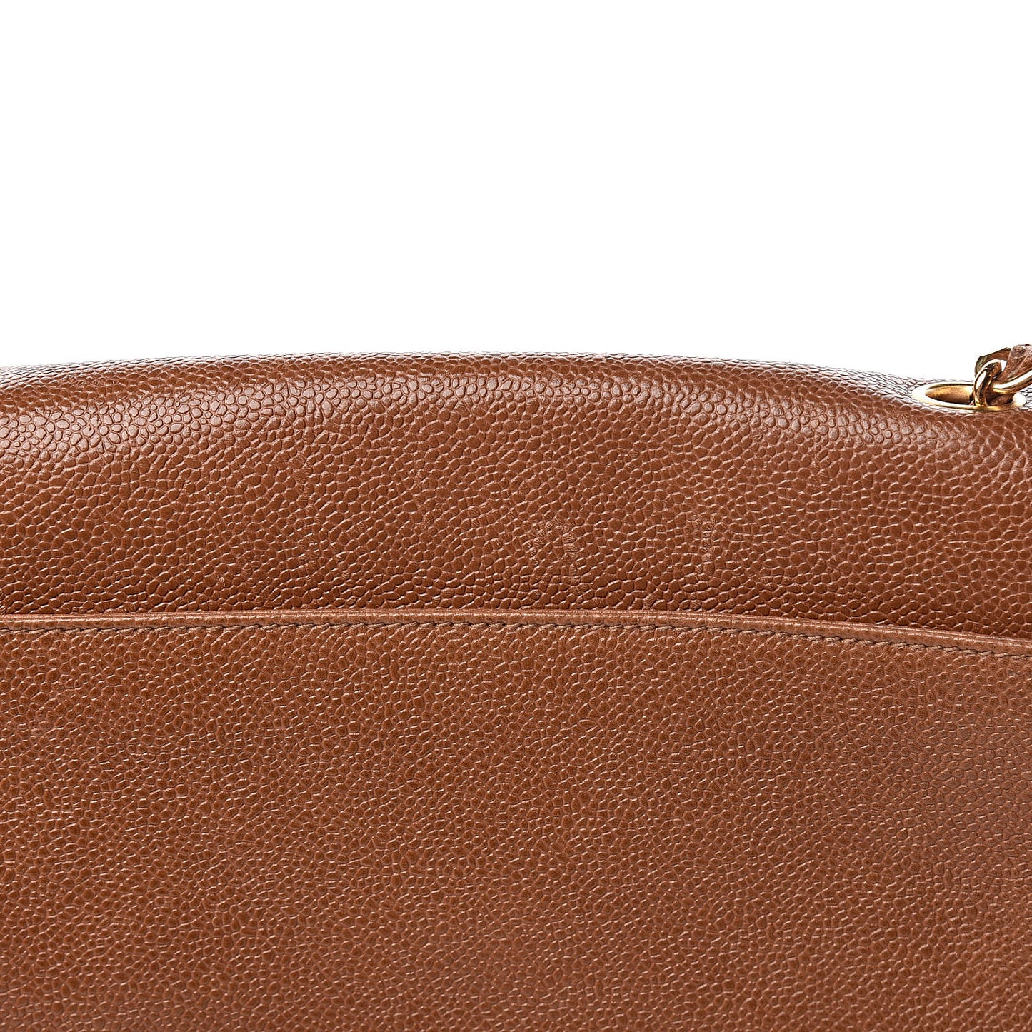 Caviar CC Shoulder Bag Brown