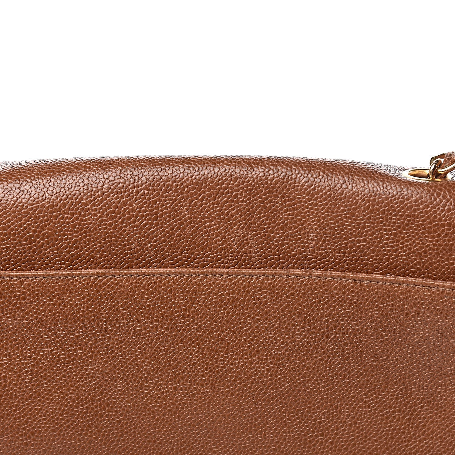 Chanel Caviar CC Shoulder Bag Brown 13 of 20