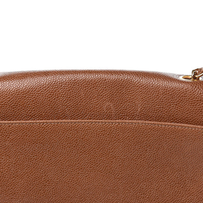 Chanel Caviar CC Shoulder Bag Brown 13 of 20