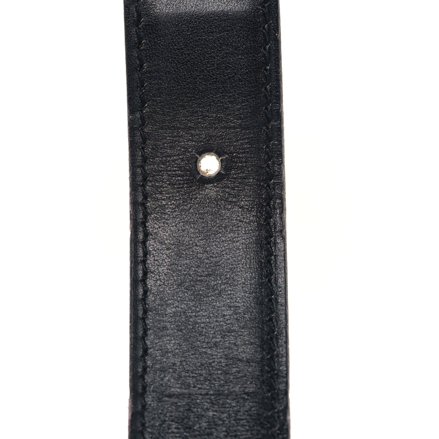 Hermes Box Epsom 24mm Mini Constance H Belt 70 28 Black Gold 5 of 6